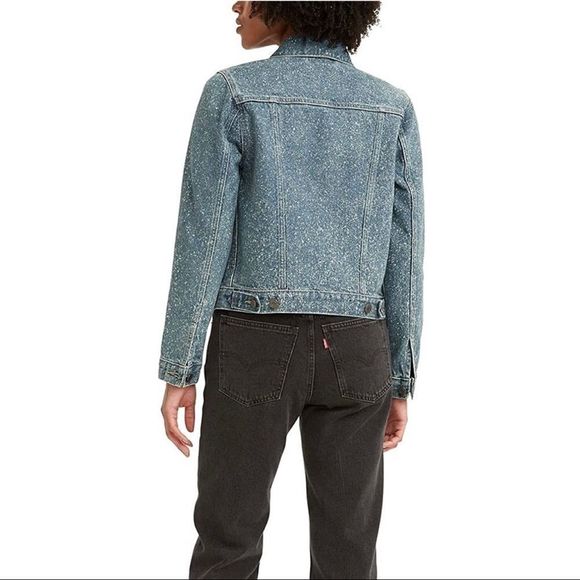 NWT Levi’s Women's Night School Original Trucker Jacket Size M - Picture 2 of 12
